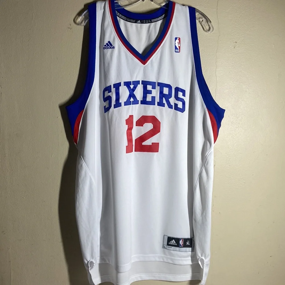 Sixers Evan Turner 2010 Adidas 2010 sz L Length+ 2 Stitched Jersey - Picture 5 of 13